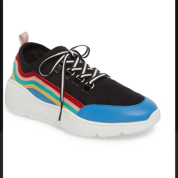 Steve Madden Rainbow Sneakers - Picture 1 of 6